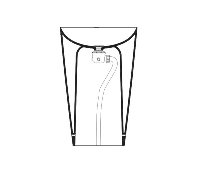 Сифон для отдельностоящей раковины Catalano  454510061 Хром 