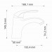 Смеситель для раковины WasserKRAFT Rossel 2800 2803 Хром 