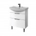 Тумба под раковину подвесная/напольная Dreja Laguna Plus 65 см, белый