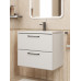 Тумба с раковиной для ванной 60 см, Uperwood Foster NEW, белая KFosterNEW60w Тумба с раковиной для ванной 60 см, Uperwood Foster NEW, белая KFosterNEW60w