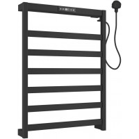 Полотенцесушитель электрический Allen Brau Reality 642х472 7.32000-31 черный матовый 