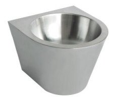Раковина из нержавеющей стали настенная  круглая  270х360х300 мм, 13036.C.S, шт NOFER 13036.C.S 