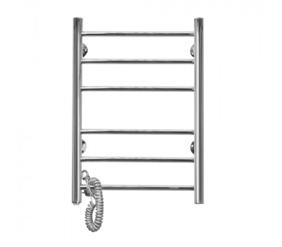 Полотенцесушитель элктрический Domoterm Аврора DMT 109-6 40x60 EK L Хром Полотенцесушитель элктрический Domoterm Аврора DMT 109-6 40x60 EK L Хром