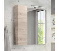 Зеркало-шкаф Comforty Тромсе-80 дуб сонома 00004142222 