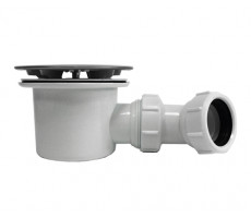 Сифон WasserKRAFT Berkel 48P D210 белый матовый/хром 