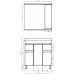 Зеркало ASB-Mebel Марко 80 (10718)  