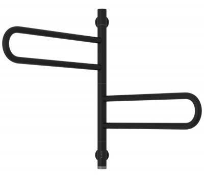 Полотенцесушитель Сунержа Парео 4.0 поворотный шгв 50*535*567 нижнее цвет-чёрный матовый 31-0823-0567 