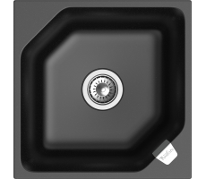 Мойка Rivelato LOCUS 50 1-чаш 500*500 LS-50 nero Мойка Rivelato LOCUS 50 1-чаш 500*500 LS-50 nero