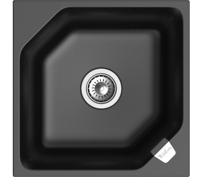 Мойка Rivelato LOCUS 50  1-чаш 500*500 LS-50 nero 
