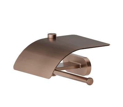 Держатель для бумаги правосторонний Newform Accessori tondi 67224.59.067 Медь 
