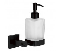 Дозатор для жидкого мыла с настенным держателем Savol 65h S-06531H черный 