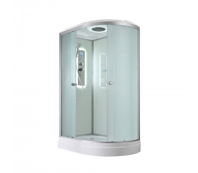 Душевая кабина AvaCan D2012L LED матовый Хром 