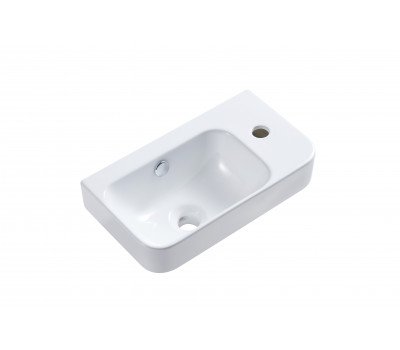 Умывальник подвесной AQUAme AQM5005R белый глянцевый