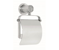 Держатель для туалетной бумаги с крышкой Royal Cristal Boheme 10921-CR 