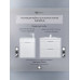 Тумба с раковиной для ванной подвесная Uperwood Modul 97х45х57 см, белая/графит 393020562 Тумба с раковиной для ванной подвесная Uperwood Modul 97х45х57 см, белая/графит 393020562