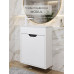Тумба под раковину для ванной подвесная Uperwood Modul 50 см, белая/графит 2930205359 