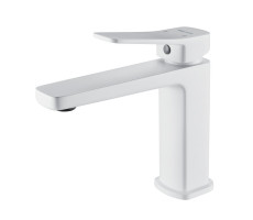 Смеситель для раковины Shevanik S9901C, белый