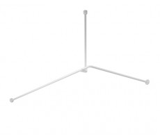 Карниз для ванной WasserKRAFT Kammel SC-839000 839018 белый матовый 