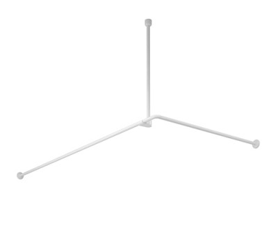 Карниз для ванной WasserKRAFT Kammel SC-839000 839018 белый матовый 