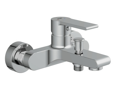 Смеситель Cersanit для ванны BRASKO однорычажный 63021 хром Смеситель Cersanit для ванны BRASKO однорычажный 63021 хром