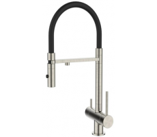 Смеситель для кухонной мойки DQ с фильтром сатин DA1462504Satin 