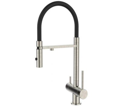 Смеситель для кухонной мойки DQ с фильтром сатин DA1462504Satin Смеситель для кухонной мойки DQ с фильтром сатин DA1462504Satin