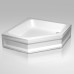 Душевой поддон трапеция RGW BT/CL-S  800x800 16180588-51  