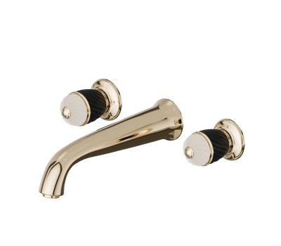 Смеситель для раковины Newform Deluxe 68030E.66.019 Золото 