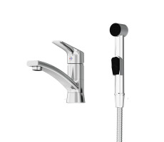 Смеситель для раковины с гигиеническим душем Damixa Jupiter 770230001 Хром 