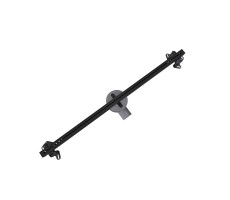 Душевой трап линейный (щелевой) Knotlor SDRS0800BL матовый черный  