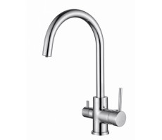 Смеситель для кухонной мойки KAISER Merkur 26744 хром 