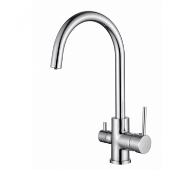 Смеситель для кухонной мойки KAISER Merkur 26744 хром 