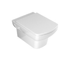 Унитаз подвесной Turavit PLAZA в комплекте с сиденьем микролифт ARYA, дюропласт (PLZ 1710+0403/2100) 