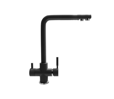 Смеситель ULGRAN Steel 016-003, цвет "вороненая сталь" US-016-003 