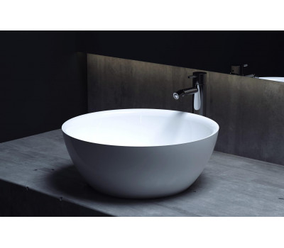 Раковина накладная Salini GLORIA 310 покраска по RAL полностью 1102210MRF Матовое Раковина накладная Salini GLORIA 310 покраска по RAL полностью 1102210MRF Матовое