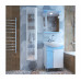 Зеркало-шкаф навесной без подсветки MIXLINE Венеция-60 голубой 525886  