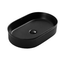 Раковина накладная ABBER Bequem AC2116MB черная матовая 