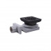 Душевой трап PLUMBERIA SELECTION PS STONES PSS13NO, черный матовый 