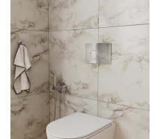 Клавиша смыва D&K Bayern DB1529001 хром