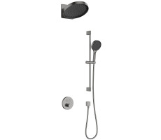 Душевая система со смесителем AQUAme  AQM8403GM Металл 