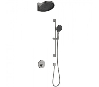 Душевая система со смесителем AQUAme  AQM8403GM Металл 