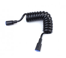 Шланг для душа пружинный 47 250см черный Bronze de Luxe 