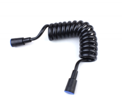 Шланг для душа пружинный 47 250см черный Bronze de Luxe 