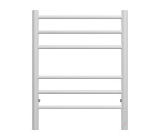 Полотенцесушитель электрический Terminus Аврора П6 450х60 КС 903, белый матовый Полотенцесушитель электрический Terminus Аврора П6 450х60 КС 903, белый матовый