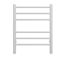 Полотенцесушитель электрический Terminus Аврора П6 450х60 КС 903, белый матовый 
