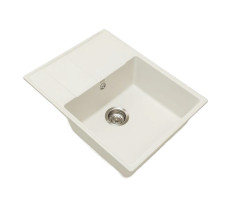 Кухонная мойка Grandex Aqua Topline 600311, белый