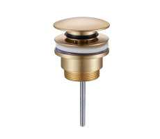 SHINKU Донный клапан для раковины, золотой, TOKITO SHINKU Донный клапан для раковины, золотой, TOKITO