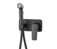 Гигиенический душ со смесителем Shevanik S9905H, черный