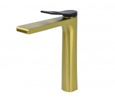 Смеситель для раковины Bronze de Luxe ELEMENT EL21GB матовое золото Смеситель для раковины Bronze de Luxe ELEMENT EL21GB матовое золото