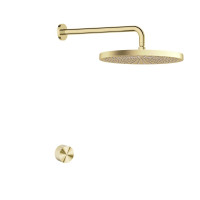 Встраиваемый комплект для душа Feramolli Sole SGL5, золото шампань 